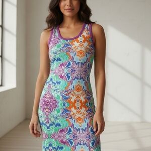 Puma Multicolor Abstract Tank Top